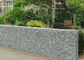Berat Seng Dilapisi Dinding Galvanis Keranjang Bentuk Lubang Persegi Untuk Kebun / Taman